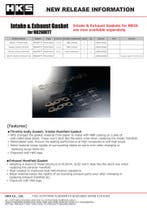 HKS NISSAN RB26DETT INTAKE & EXHAUST GASKETS, Ophalen of Verzenden