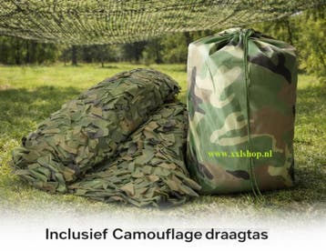 Camouflage net jungle leger groen schaduwdoek camo *3x4*, Verzenden