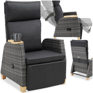wickerfauteuil Pescara met aluminium frame, Verzenden, Nieuw