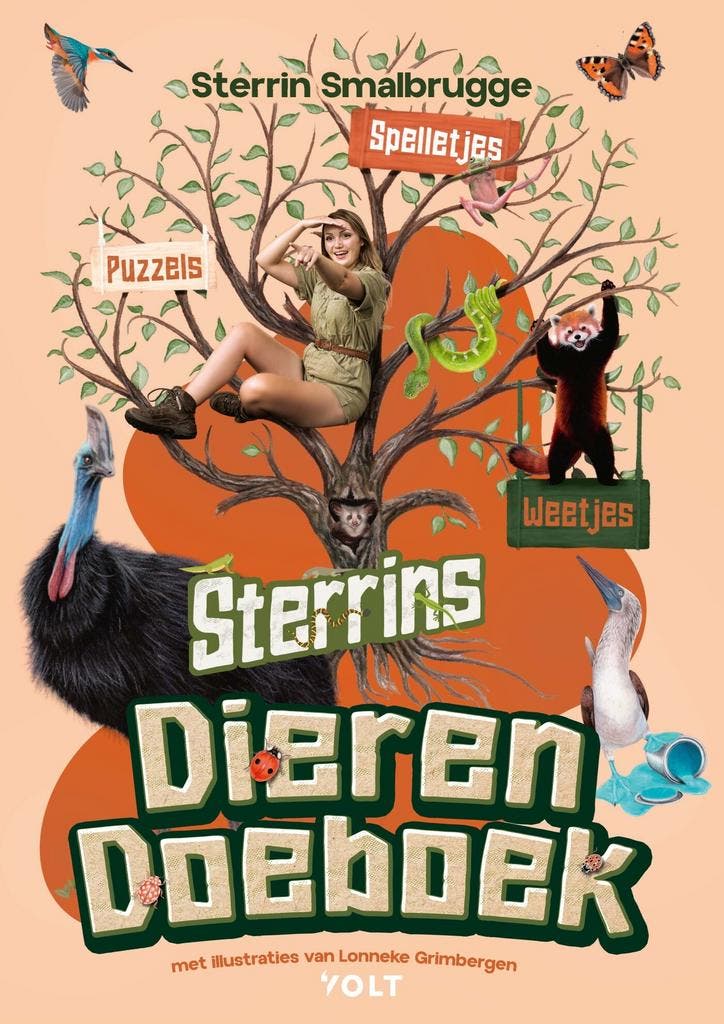 Sterrins dierendoeboek (9789062226474, Sterrin Smalbrugge), Boeken, Kinderboeken | Kleuters, Nieuw, Verzenden