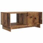 vidaXL Salontafel Oud hout 90 x 50 x 40 cm Bewerkt hout, Huis en Inrichting, Tafels | Salontafels, Verzenden, Nieuw, 50 tot 100 cm