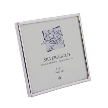 fotolijst 20x20 cm verzilverd (Verzilverde Fotolijsten), Ophalen of Verzenden, Nieuw