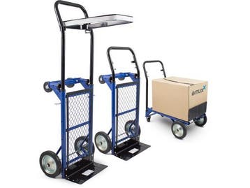 Veiling - 2-in-1 Steekwagen - Transportwagen, Gebruikt