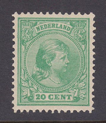 Nederland 1891 - Koningin Wilhelmina - NVPH 40, Postzegels en Munten, Postzegels | Nederland, Gestempeld