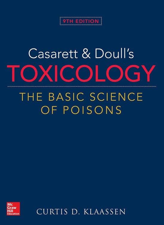 9781259863745 Casarett  Doulls Toxicology: The Basic Sci..., Boeken, Schoolboeken, Zo goed als nieuw, Verzenden