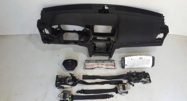 Complete Airbag Set Mercedes E Klasse W207, Auto-onderdelen, Dashboard en Schakelaars, Gebruikt, Mercedes-Benz, Verzenden