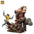 Marvel BDS Art Scale Statue 1/10 Wolverine vs Juggernaut..., Ophalen of Verzenden, Nieuw