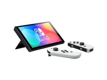 Nintendo Switch OLED - 64 GB - Wit/Wit, Verzenden, Zo goed als nieuw