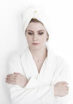 HNL White Hairtowel, Verzenden, Nieuw