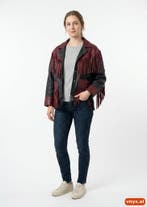 Horseland Leren jassen Dames maat S Burgundy Vintage, Kleding | Dames, Ophalen of Verzenden, Nieuw