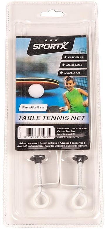 SportX - Tafeltennisnet | SportX - Buitenspeelgoed, Verzenden, Nieuw
