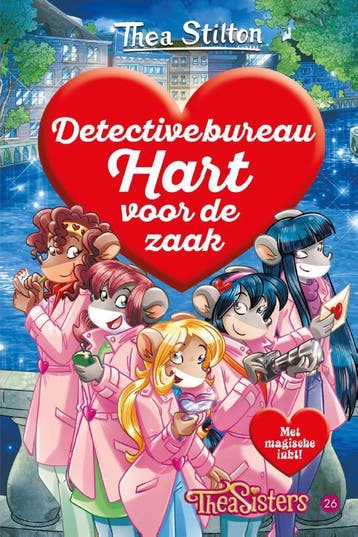 Detectivebureau Hart Voor De Zaak | Thea Stilton | Nieuw, Boeken, Ophalen of Verzenden, Nieuw, Thea Stilton