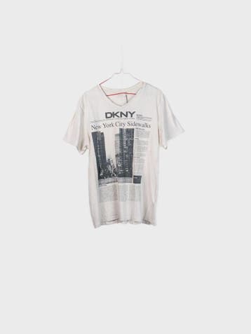DKNY T-Shirt Dames maat L Wit Vintage, Ophalen of Verzenden, Nieuw