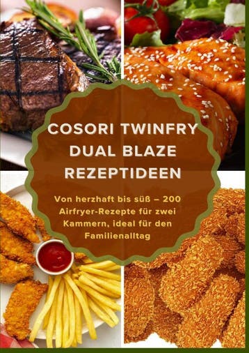 Cosori Twinfry Dual Blaze Rezeptideen: Von Herzhaft Bis Süß, Ophalen of Verzenden, Nieuw, Maya Balance