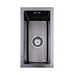 Spoelbak | Wasbak | Gootsteen | 24x44x20cm | RVS | Zwart, Huis en Inrichting, Keuken | Keukenelementen, Verzenden, Nieuw