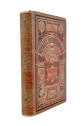 Jules Verne / Benett - La Maison à vapeur, Voyage à travers