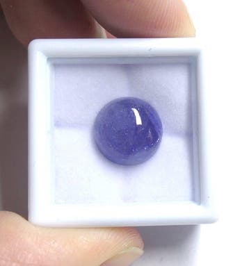 Tanzaniet van 100% natuurlijke oorsprong Cabochon- 1.53 g
