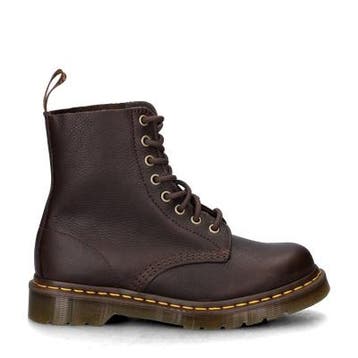 Dr. Martens 1460 Pascal veterboots in het Bruin, Bruin, Verzenden, Lage of Enkellaarzen, Nieuw