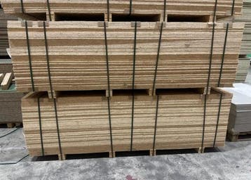 Outlet OSB 2440x600x9mm rechte kanten (=1,44mÂ²), Doe-het-zelf en Verbouw, Isolatie en Afdichting, Nieuw, Minder dan 4 cm, Minder dan 5 m²