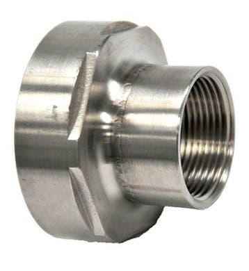 INOX IBC Adapters S60x6 met binnendraad (RVS), Tuin en Terras, Regentonnen, Met kraantje, 150 liter of meer, Verzenden, Nieuw