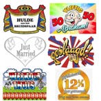 Huldeschild Verjaardag Abraham Sarah Huwelijk Geboorte Bord, Hobby en Vrije tijd, Feestartikelen, Ophalen of Verzenden, Nieuw