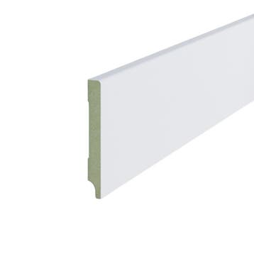 JOKA MDF Plint 15x120 RAL 9010 Wit Voorgelakt (JOKA Plinten), Overige materialen, Verzenden, 50 tot 150 cm, Overige typen