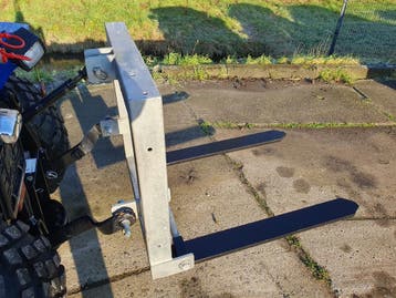 Kraffter 3-punts palletvork Gegalvaniseerd Heavy Duty