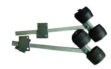Rubberen standaard kimrollen set – bootrollen set, Watersport en Boten, Ophalen of Verzenden, Nieuw, Minder dan 6 meter, Minder dan 1500 kg