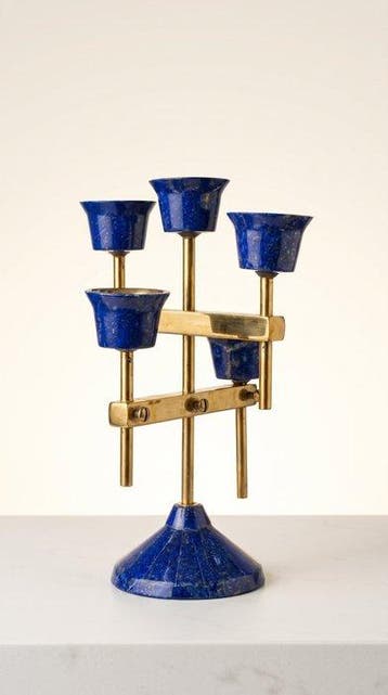Gemstone Handicrafts - Kandelaber Handgemaakte Candellabrum