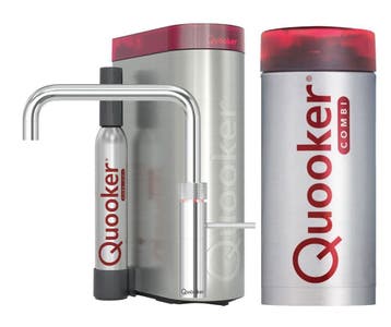 €2156 QUOOKER COMBI+ FUSION SQUARE CHROOM + CUBE – 22FSCH, Ophalen of Verzenden, Nieuw
