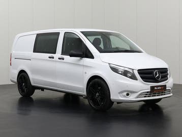Mercedes-Benz Vito 119CDi Dubbele-cabine 2021   Diesel, Auto's, Automaat, Wit, Mercedes-Benz, Diesel