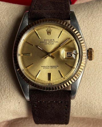 Rolex - Datejust - Pie-Pan Champagne Dial - Zonder, Nieuw