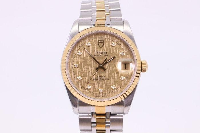 Tudor - Prince Date - Zonder minimumprijs - 74033 | Gold, Sieraden, Tassen en Uiterlijk, Horloges | Antiek
