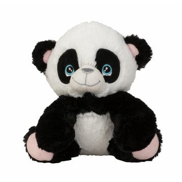Panda beer knuffel - pluche - 21 cm - speelgoed dier, Verzenden, Nieuw