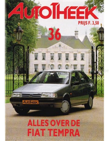 ALLES OVER DE FIAT TEMPRA, AUTOTHEEK 36, Nieuw, Author