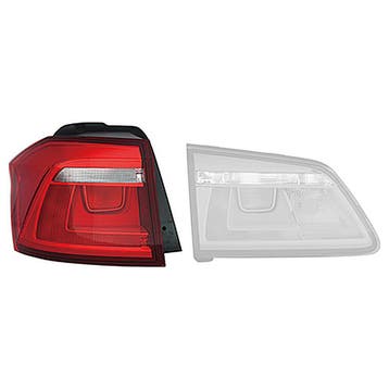 Volkswagen Golf Sportsvan 2014-2021 Achterlicht Links Buiten, Verzenden, Nieuw