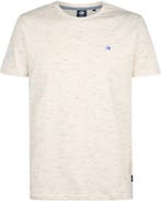Petrol T-Shirt Sandstone Melange Ecru maat 3XL Heren, Verzenden, Beige, Nieuw, Overige maten