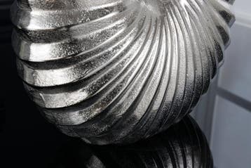Tafellampframe SHELL zilver zonder lampenkap - 42736, Ophalen of Verzenden, Nieuw