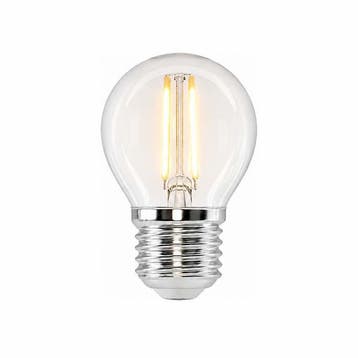 LED lamp E27 | 1 watt | 2000K extra warm wit | G45 | Helder, Verzenden, Nieuw, E27 (groot), Overige typen