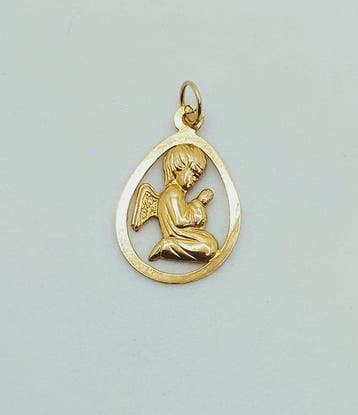 Zonder minimumprijs - Hanger - 19.2 kt. Geel goud, Sieraden, Tassen en Uiterlijk