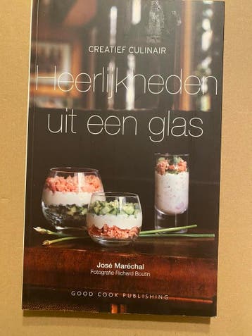 Creatief in Glaasjes Amuses -Tapas - Hapjes - Desserts, Verzenden, Zo goed als nieuw