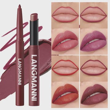 Luxe Lipliner & Lipstick Set: Waterproof, Vlekkeloos & Langh, Verzenden, Nieuw
