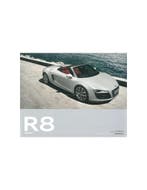 2009 AUDI R8 SPYDER BROCHURE ENGELS, Boeken, Nieuw, Audi, Author