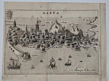 Italië - Gaeta; Francesco Scoto (1548/ 1622), Mattio Cadorin, Nieuw