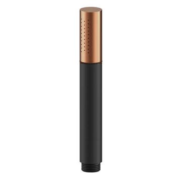 Staafhanddouche 1 stand mat zwart Pvc Copper, Verzenden, Nieuw