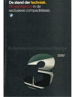 1990 BMW 3 SERIE SEDAN BROCHURE NEDERLANDS, Nieuw, BMW, Author