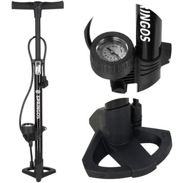 Fietspomp | Fietspomp Met Drukmeter | Zwart, Ophalen of Verzenden