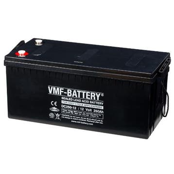 VMF DC250-12 AGM Deep Cycle accu 12V, 250 Ah, origineel, Verzenden, Nieuw