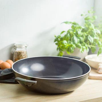 BK Easy Induction Ceramic wadjan/wok 36 cm Tweede kans, Huis en Inrichting, Keuken | Potten en Pannen, Verzenden, Nieuw