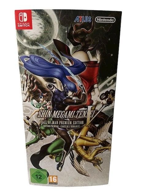 Shin Megami Tensei V: Fall of Man Premium Edition (SWITCH), Spelcomputers en Games, Games | Nintendo Switch, Verzenden
